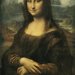 LEONARDO DA VINCI (1452-1519). The Mona Lisa