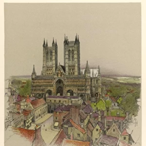 Lincoln Cathedral 1924