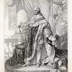 Louis XVI, King of France, full length portrait