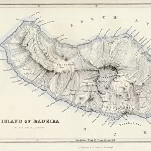 Map / Europe / Madeira 19C
