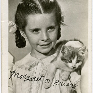 Margaret O brien / Cat