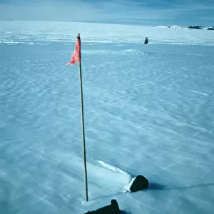 Meteorite in Antarctica