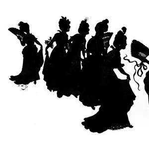 The Minuet- in silhouette