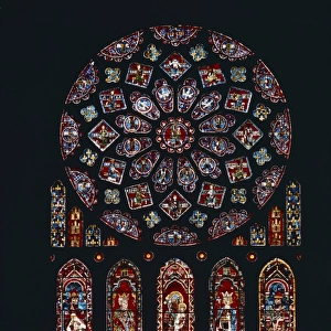 MONTREUIL, Pierre de (13th c. ). Sainte-Chapelle