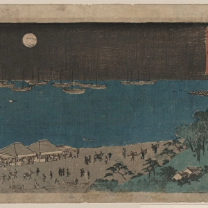 Moon scene at Takanawa