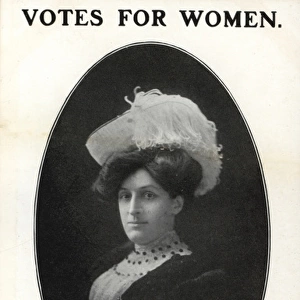 Mrs. Borrmann Wells Suffragette