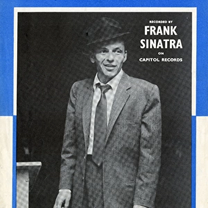 Music cover, How Little We Know, Frank Sinatra