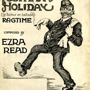 Music cover, Postmans Holiday Ragtime
