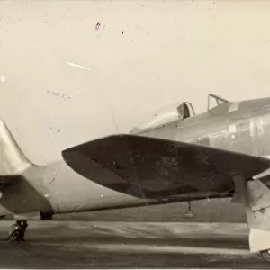 Napier Sabre VII installation on Hawker Fury, LA610