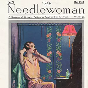 The Needlewoman cover October 1928