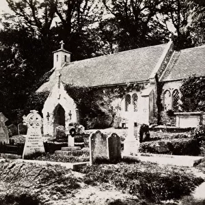 Old church at Bonchurch, Isle of Wight