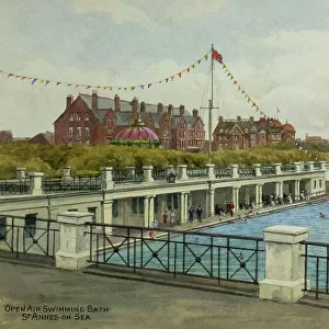 Open air swimming pool, St Annes on Sea, Lancashire
