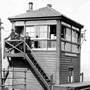 Padiham West Signal Box Victorian period
