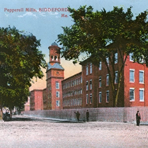 Pepperell Mills, Biddeford, Maine, USA