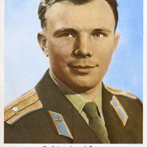 Portrait of Yuri Alexeyevich Gagarin