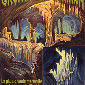Poster advertising the Betharram Grottos