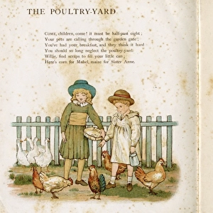 Poultry yard 1895