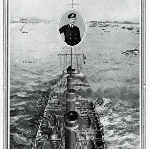Prince Albert and HMS Cumberland by G. H. Davis