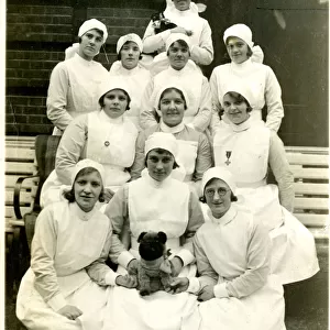 Probably pupil midwives, St Mary Abbot?s Hospital