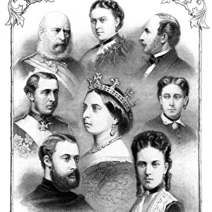 Queen Victorias Royal Family, 1880