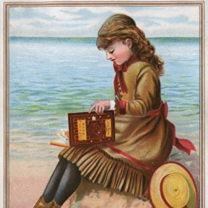 Reading on the Beach