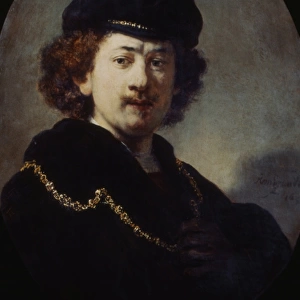 Rembrandt (1606-1669). Self-Portrait, 1633
