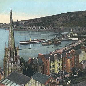 Rothesay from Chapel Hill, Scotland