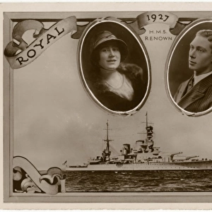 The Royal Cruise - Duke of York and Elizabeth Bowes-Lyon