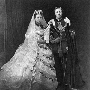 Royal Wedding 1863 - Prince and Princess of Wales