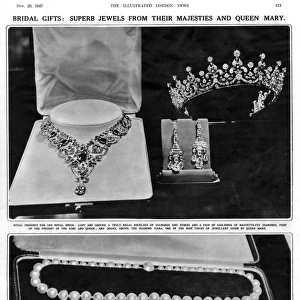 Royal Wedding 1947 - bridal gifts