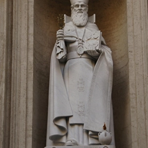 Saint Gregory the Illuminator (c. 257- c. 331). Statue. St
