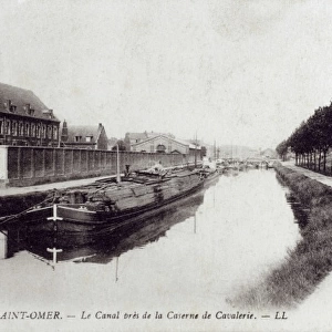 Saint-Omer, France - Canal