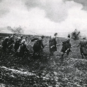Serbian troops, Battle of Kolubara, Serbia, WW1