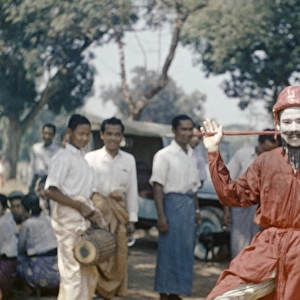 Shimbyu dancer - Rangoon