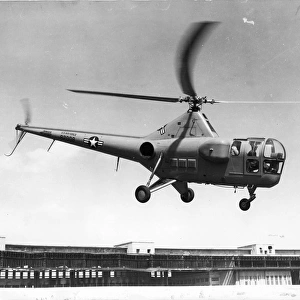 Sikorsky S-51 92008 of the USAF in Berlin 1950