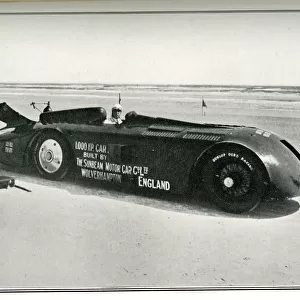 Sir Henry Segrave, land speed record attempt