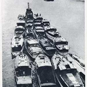 Small boats used in the Dunkirk evacuation, WW2