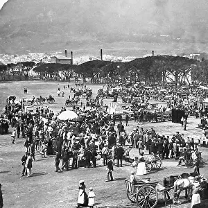 South Africa Cape Town Parade Ground Market pre-1900