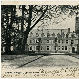 South Front of Campbell College, Belfast, Northern Ireland