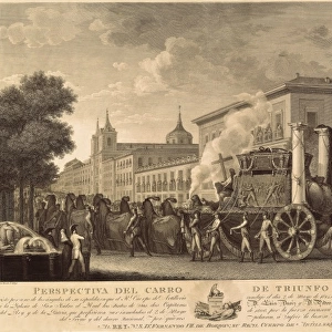 Spain (1814). Move of the corpses of Luis Daoiz