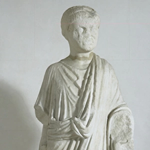Spain. Roman statue of a togatus. 1st-2nd century AD. From