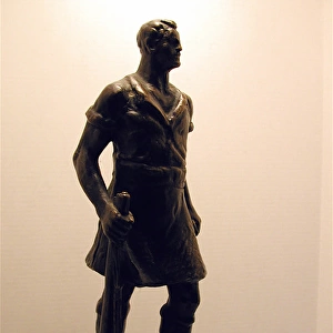 Statuette of the Cambuslang War Memorial, Glasgow