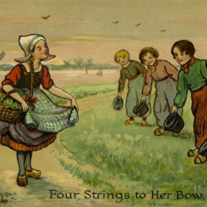 Four strings to her bow