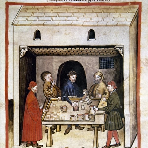 Tacuinum Sanitatis. 14th century. Medieval handbook of healt