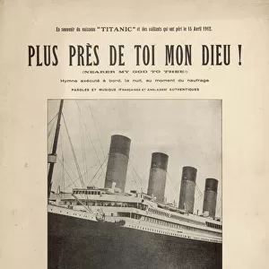 Titanic Hymn Sheet 1912