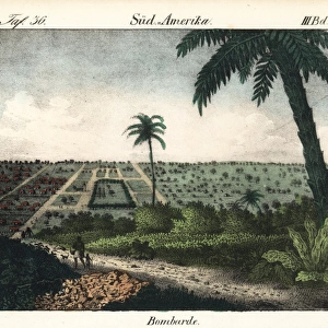 The town of Bombarde in Haiti