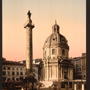 Trajans Pillar, Rome, Italy