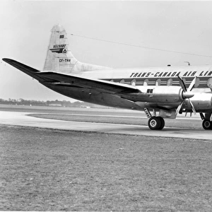 Vickers Viscount 757 CF-THA of Trans Canada Air Lines