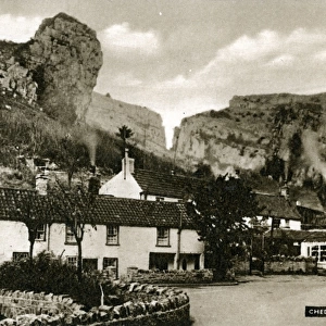 The Village & Lion Rock, Cheddar, Somerset