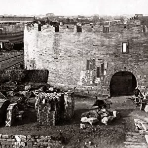 Walls of Shanghai, China, 1870s (John Reddie Black). Date: 1870s